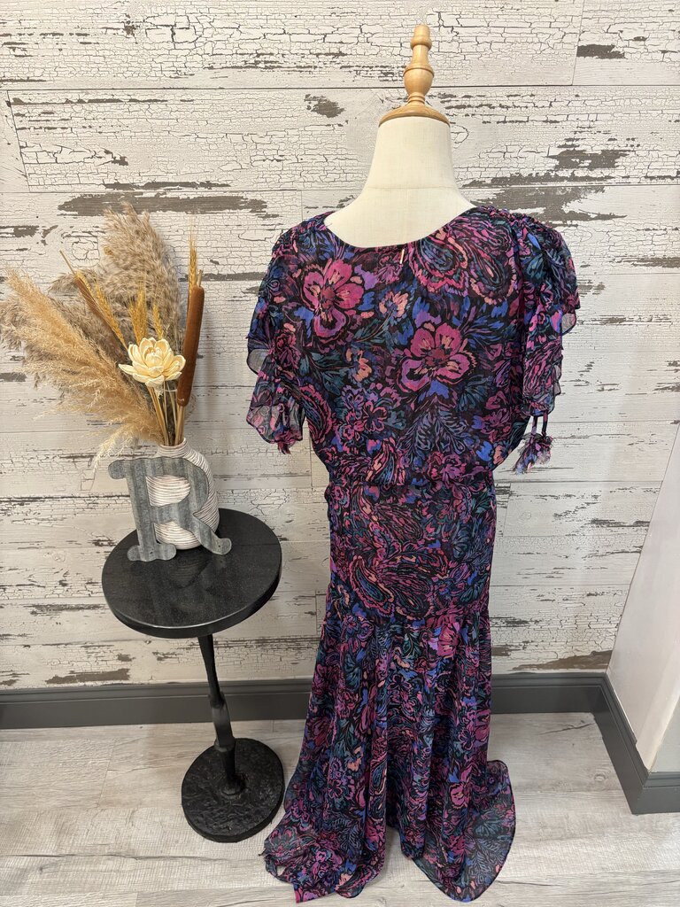 Misa Multicolor Maxi Dress Size: S
