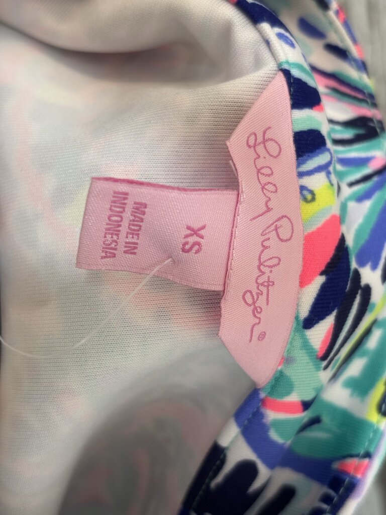 Lilly Pulitzer Quarter Zip Dress Size: XS