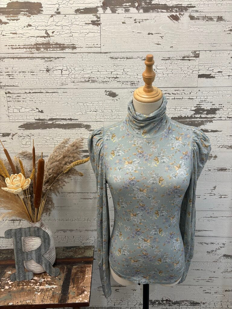 Love Shack Fancy NWT Turtleneck Long Sleeve