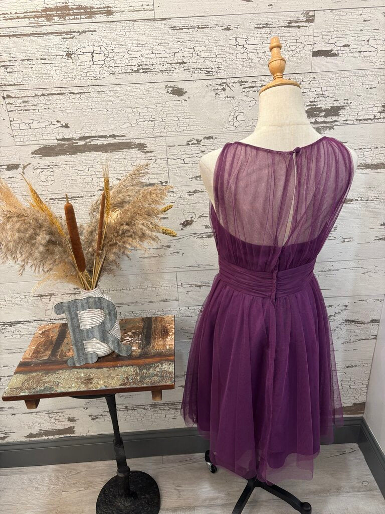 Alfred Angelo NWT Purple Dress Size: 8