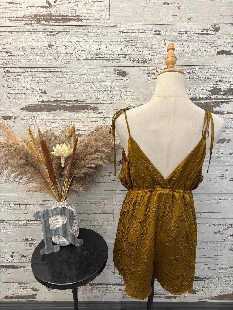 Golden Edit Romper Size: Large