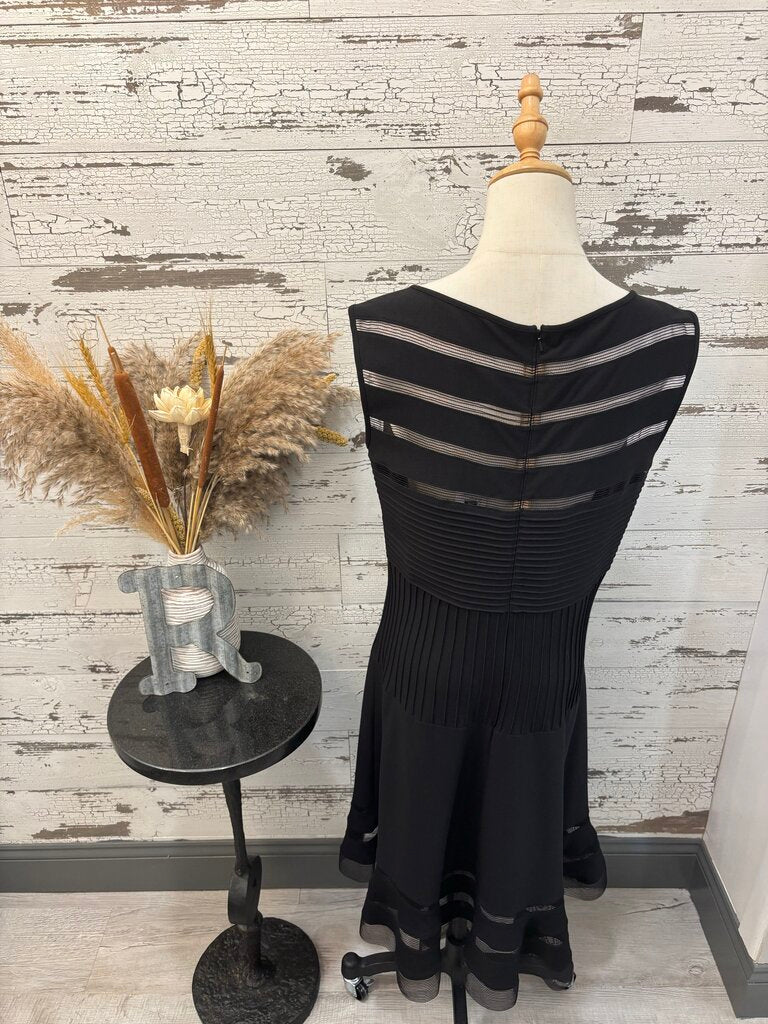Tadashi Shoji Black Dress Size: XL