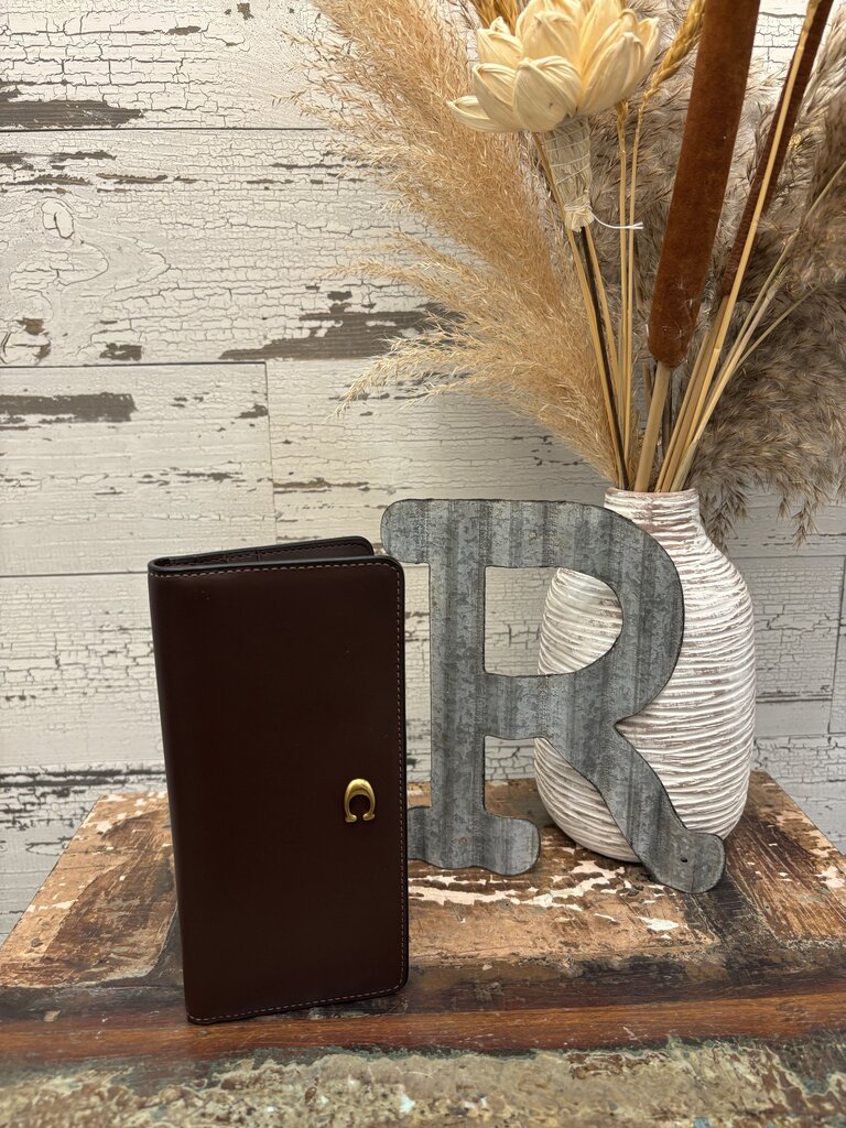 Coach Essential Slim Wallet Brown