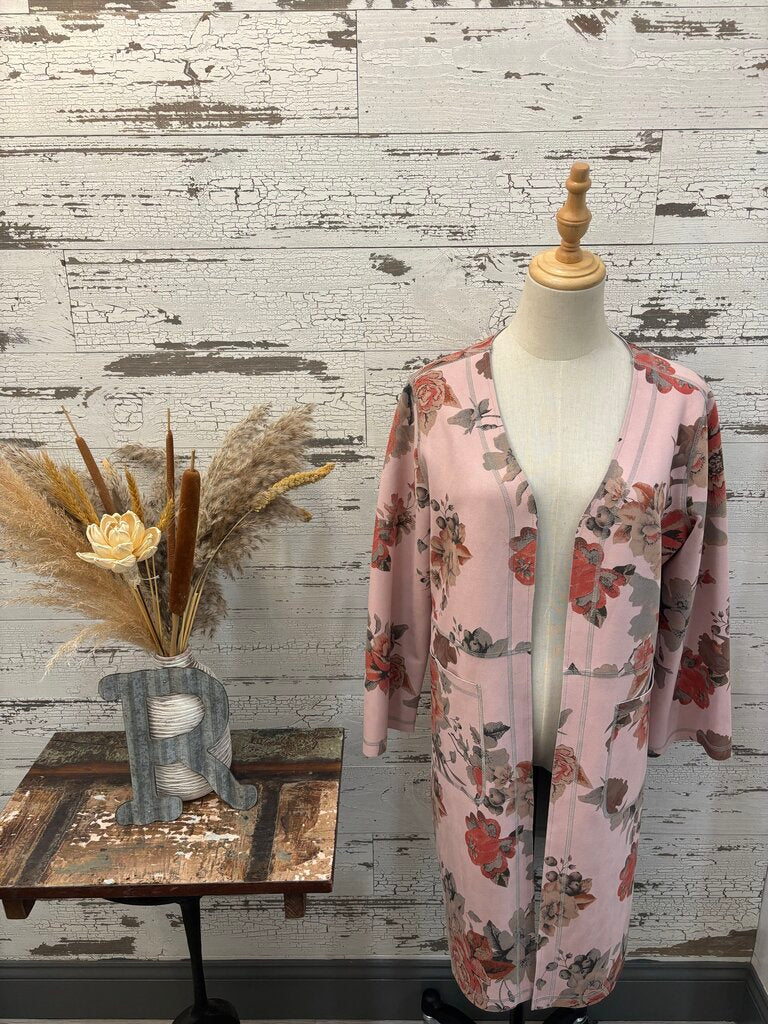 Joan Vass Floral Jacket