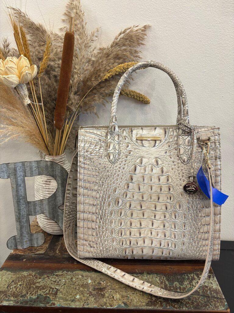 Brahmin Tri Texture Satchel