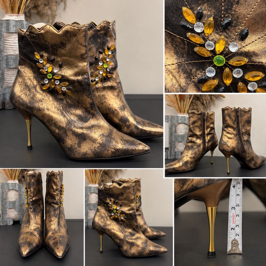 Lady Godiva Heeled Boots