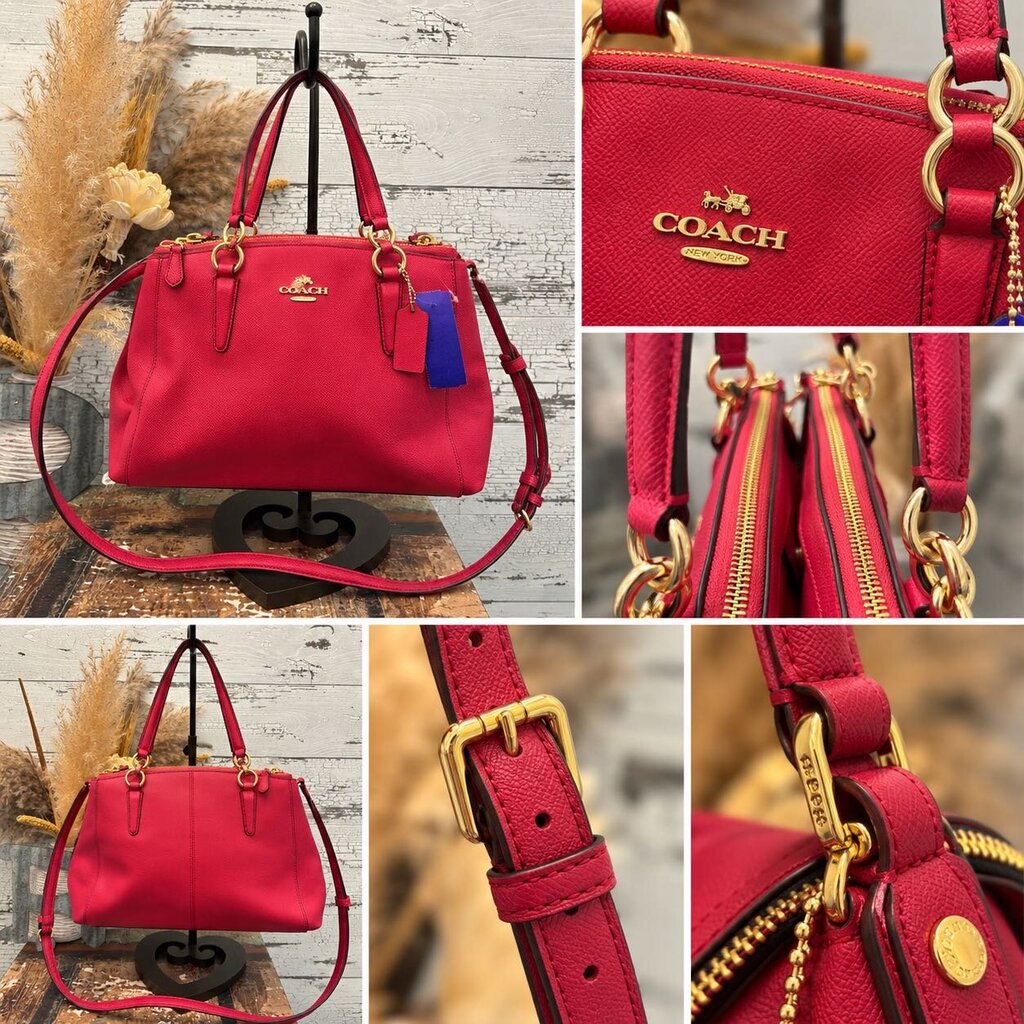 Coach Pebbled Christie Purse