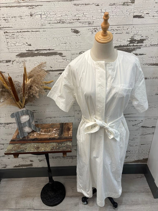 CO Essentials White Dress Size: Small