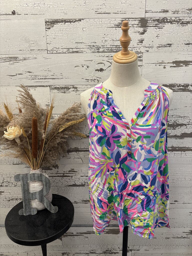 Lilly Pulitzer Tank Size: Large