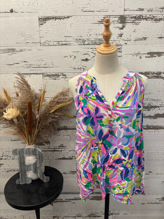 Lilly Pulitzer Tank Size: Large