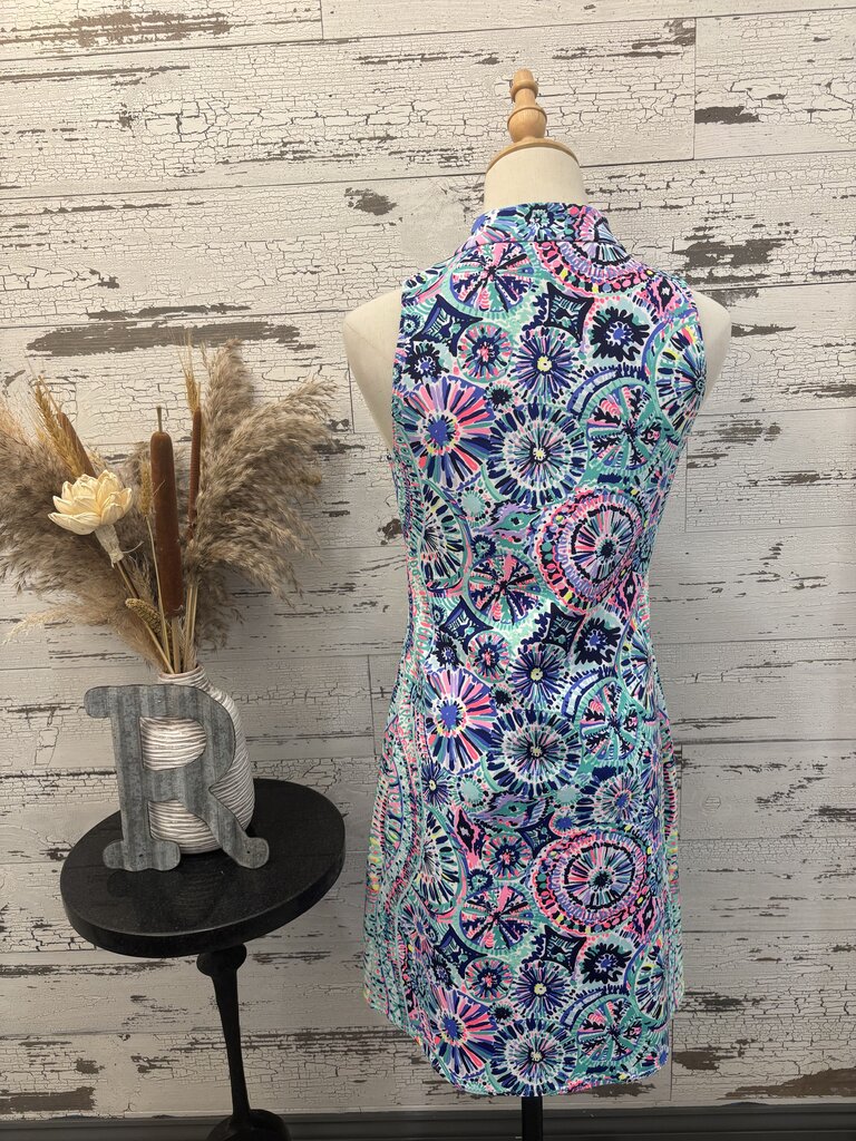 Lilly Pulitzer Quarter Zip Dress Size: XS