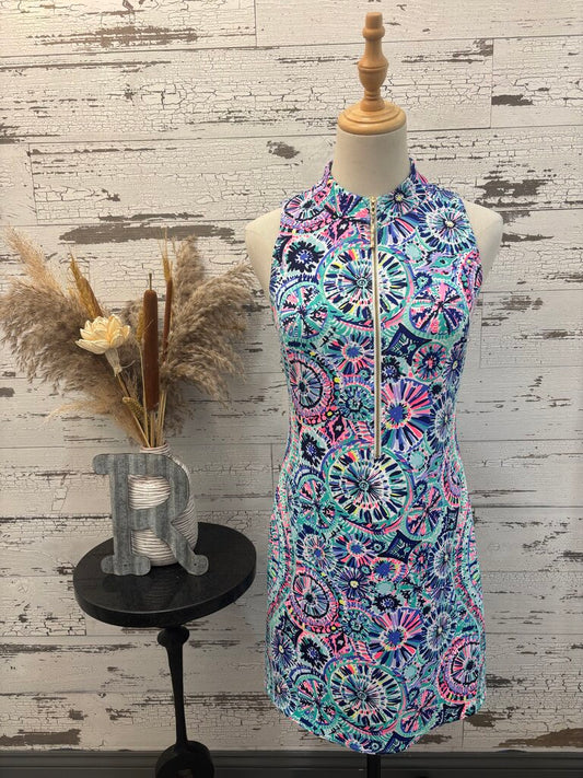 Lilly Pulitzer Quarter Zip Dress Size: XS