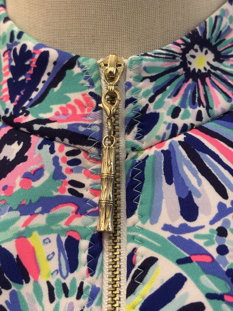 Lilly Pulitzer Quarter Zip Dress Size: XS