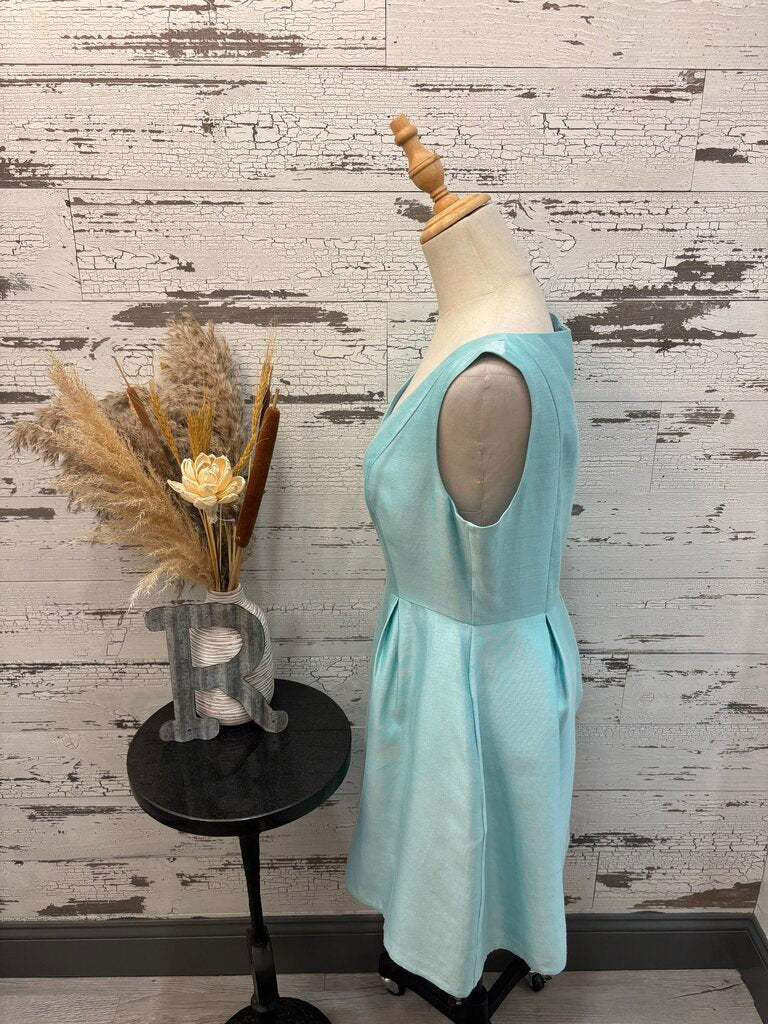 Kate Spade Teal Dress Size: 8