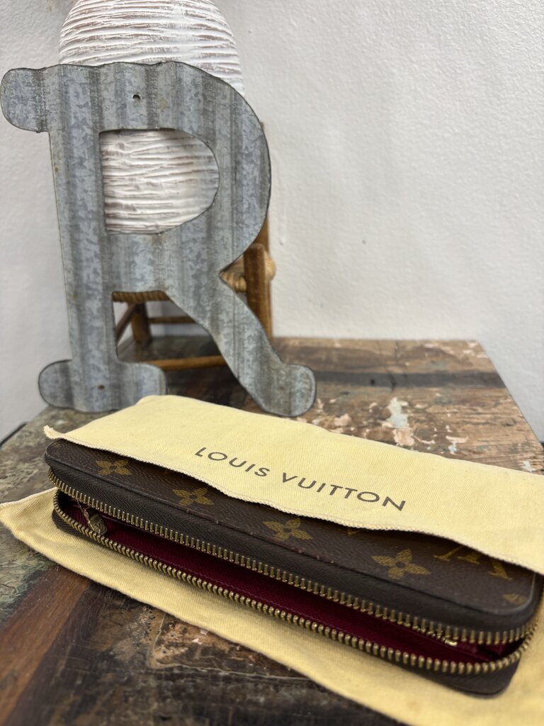 Louis Vuitton Monogram Large Wallet; Certificate of Authentication