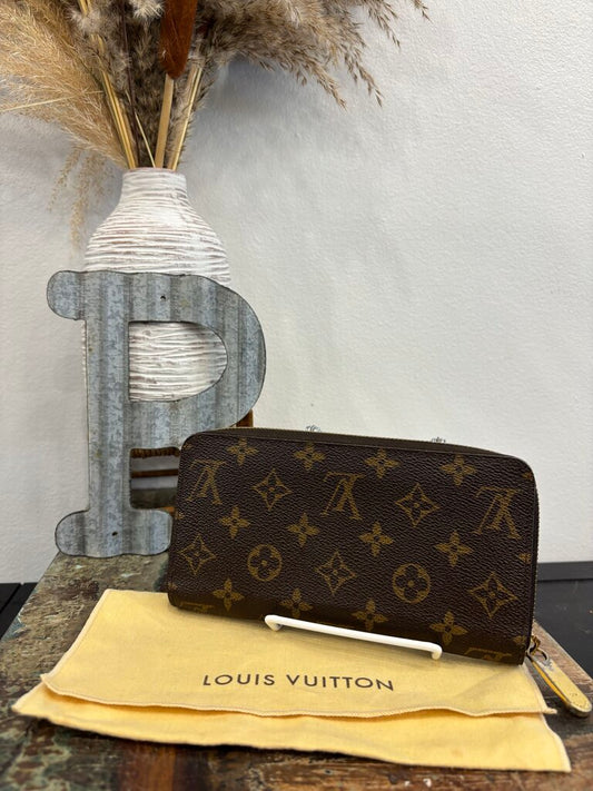 Louis Vuitton Monogram Large Wallet; Certificate of Authentication