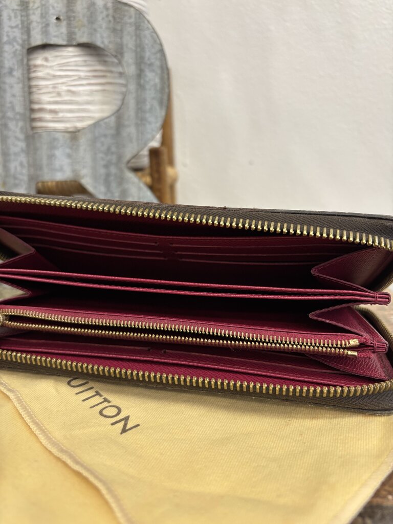 Louis Vuitton Monogram Large Wallet; Certificate of Authentication