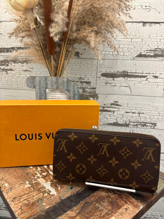 Louis Vuitton Monogram Large Wallet;Certificate of Authentication