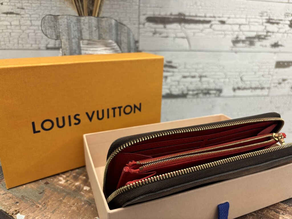 Louis Vuitton Monogram Large Wallet;Certificate of Authentication