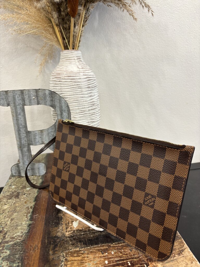 Louis Vuitton COA Pouch Damier; Certificate of Authentication