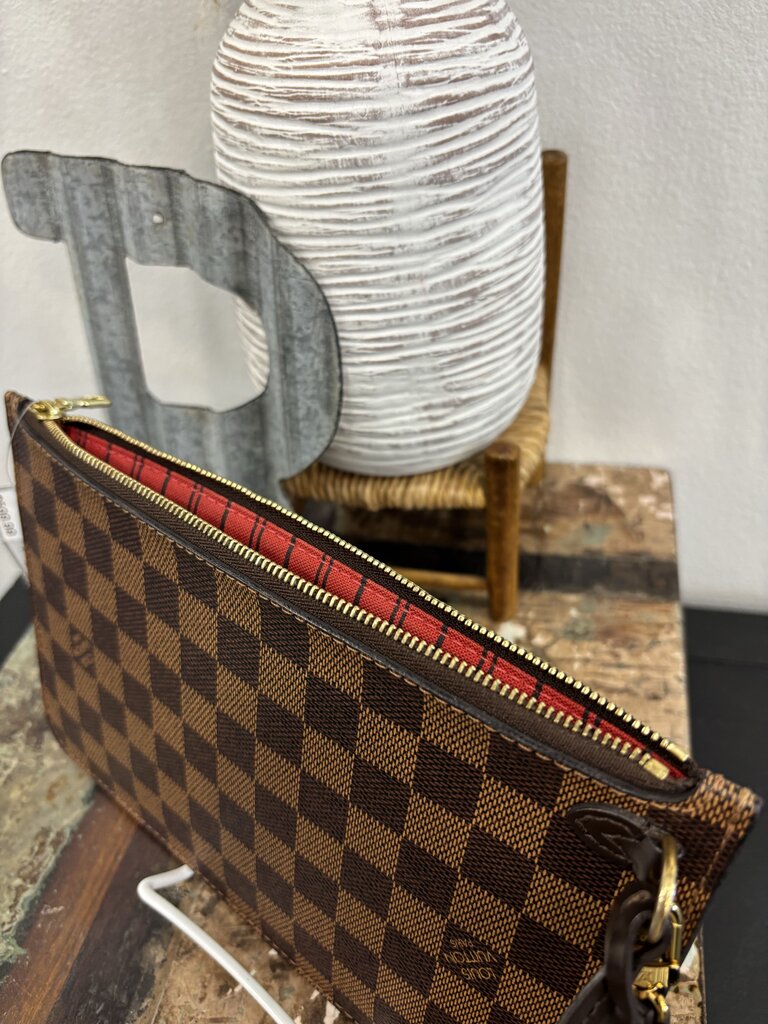 Louis Vuitton COA Pouch Damier; Certificate of Authentication