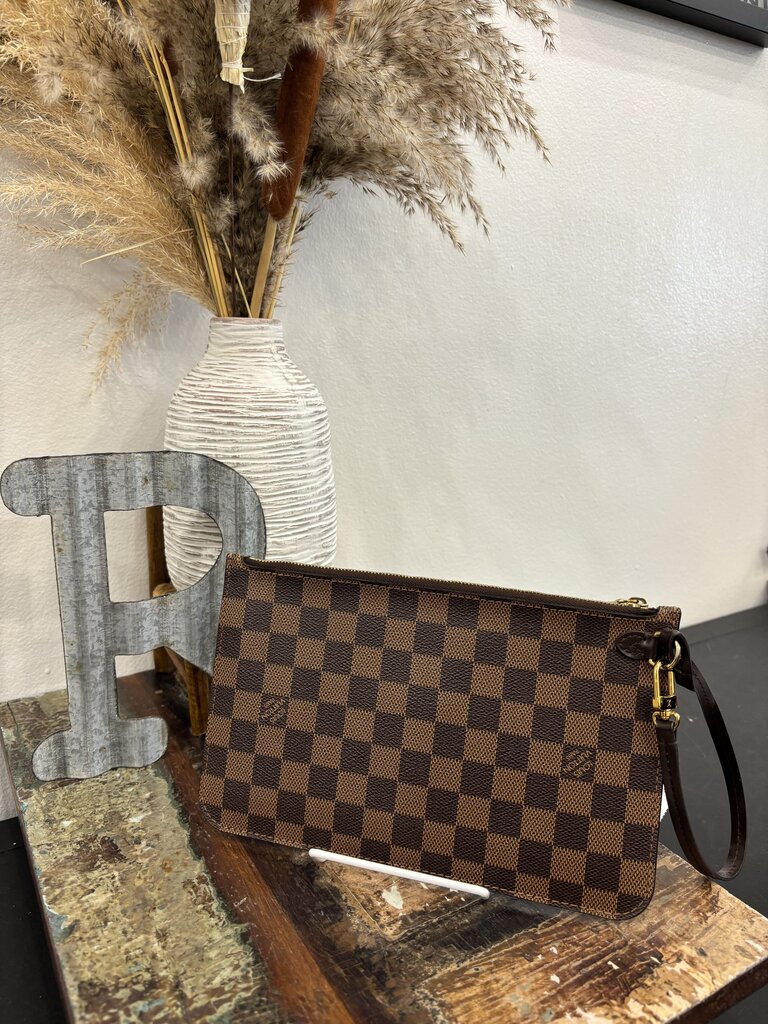 Louis Vuitton COA Pouch Damier; Certificate of Authentication