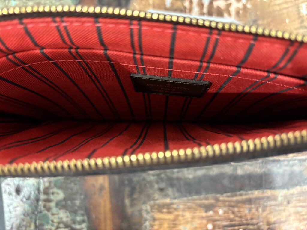 Louis Vuitton COA Pouch Damier; Certificate of Authentication