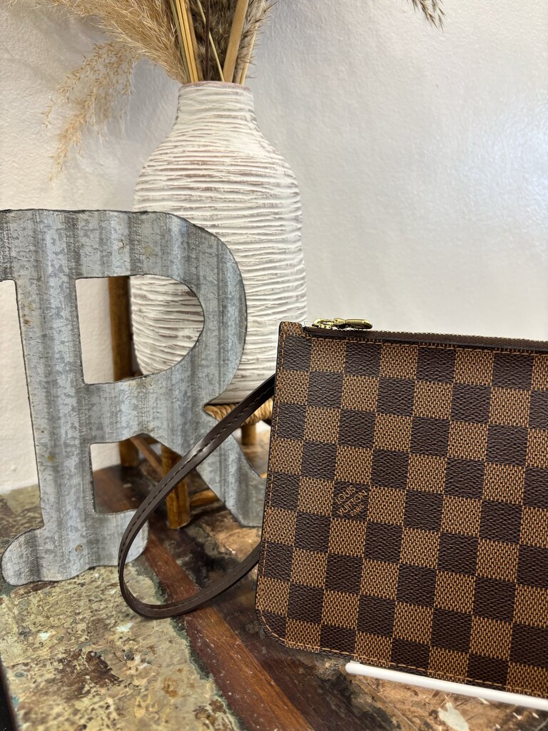 Louis Vuitton COA Pouch Damier; Certificate of Authentication