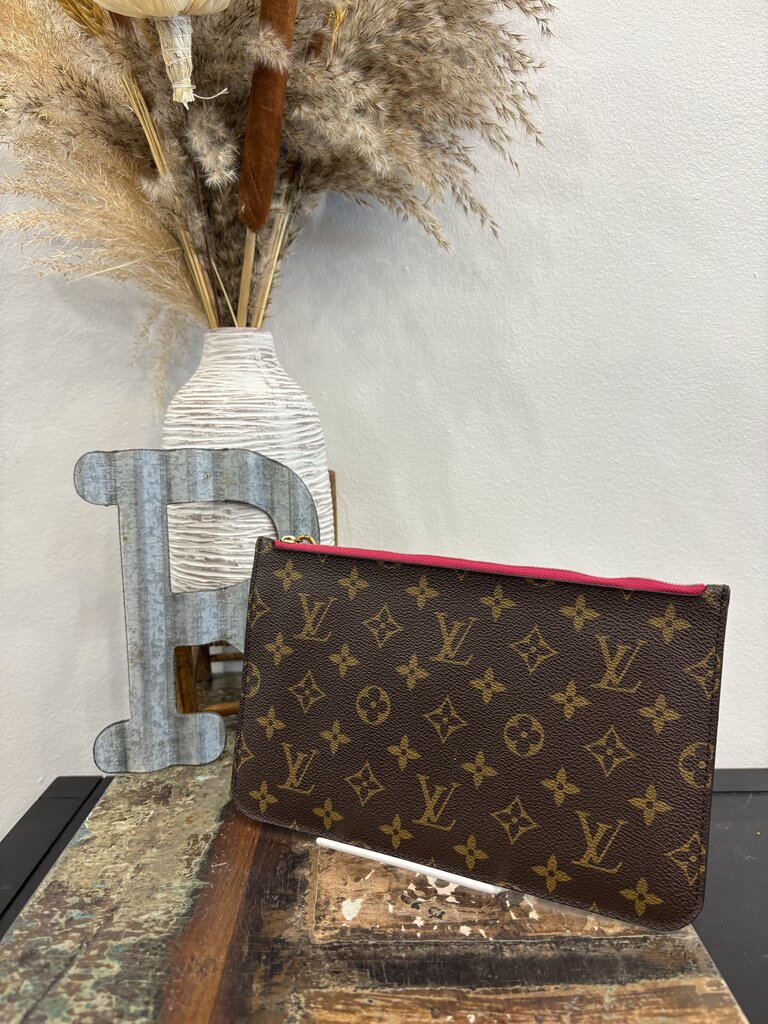 Louis Vuitton Tote Pouchette Monogram; Certificate of Authentication