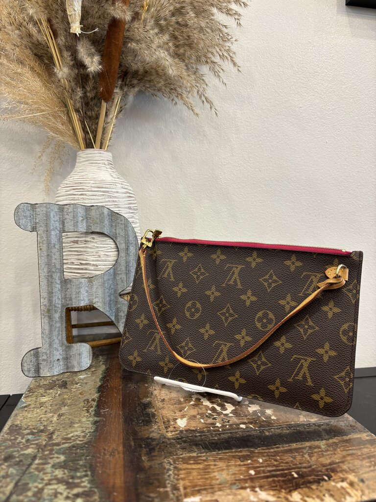 Louis Vuitton Tote Pouchette Monogram; Certificate of Authentication