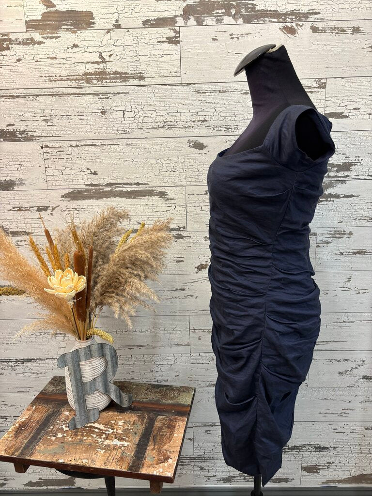 Nicole Miller Blue Dress