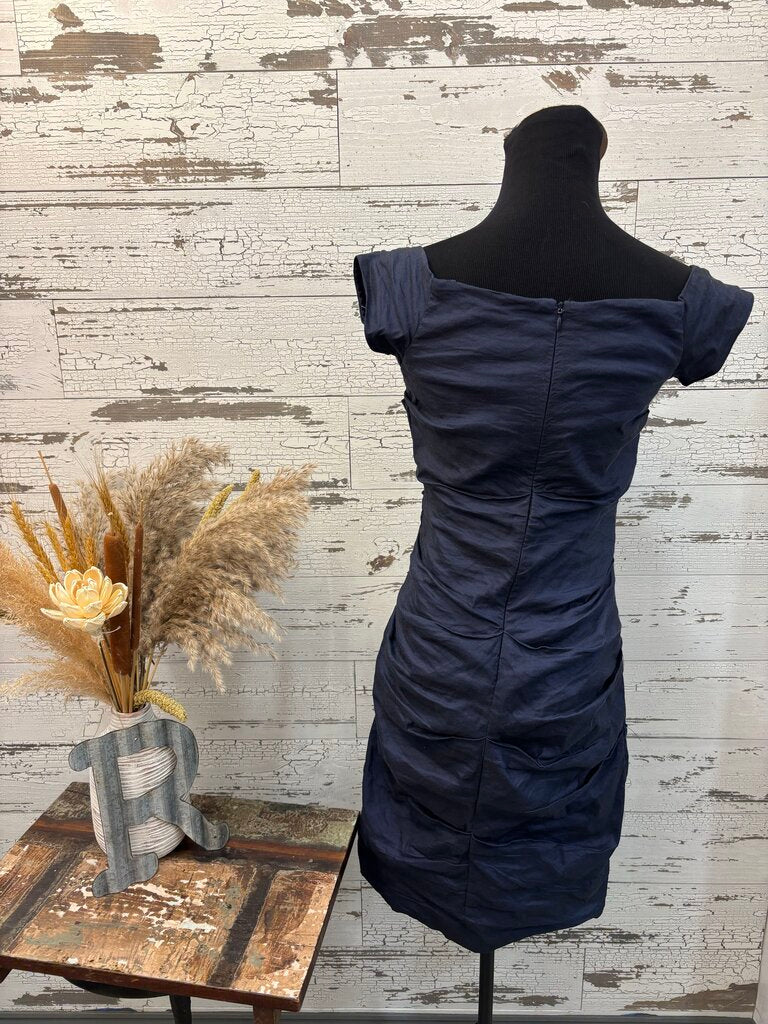 Nicole Miller Blue Dress