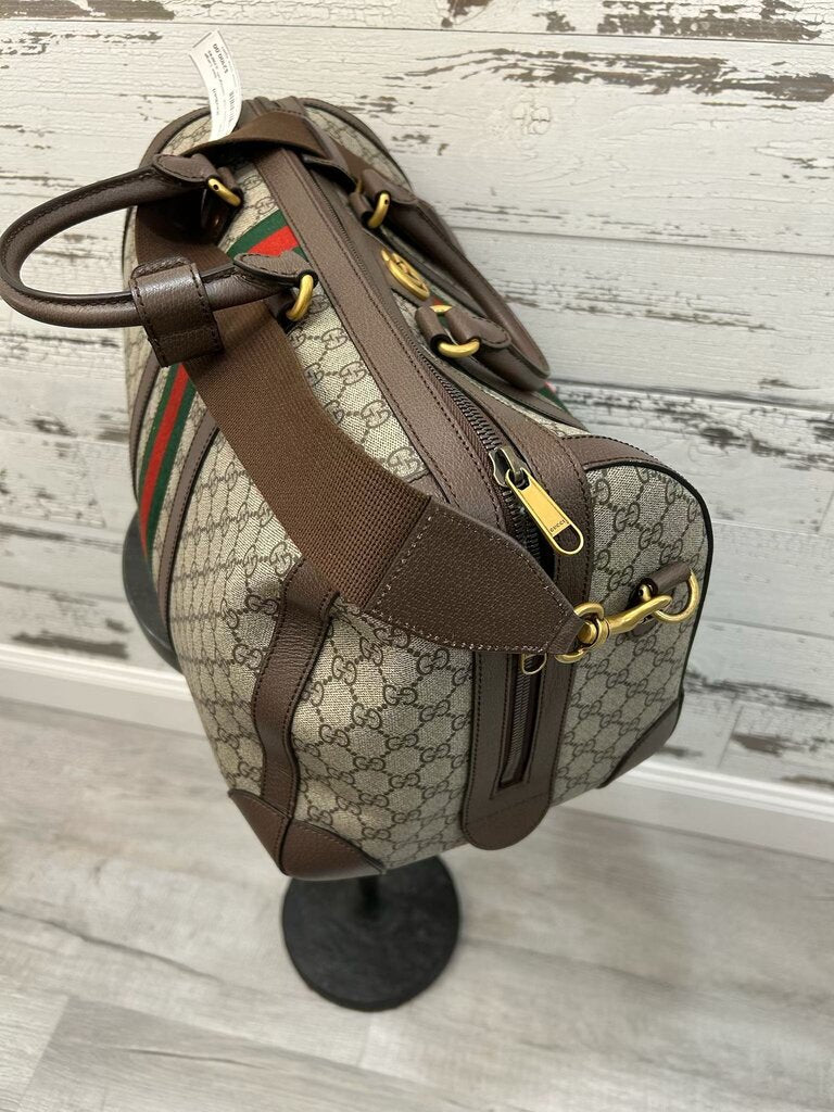 Gucci Savoy Duffle Bag Medium/Large; Certificate of Authentication