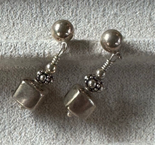 Sterling Silver Dangle Earrings