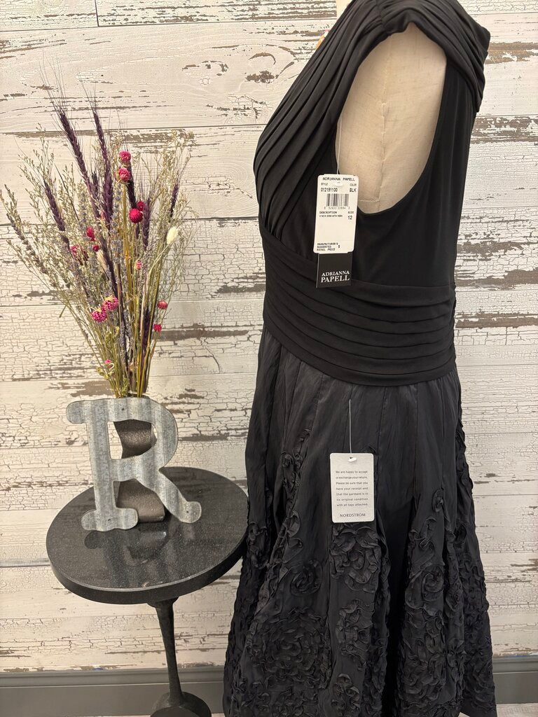 Adrianna Papell NWT Black Dress