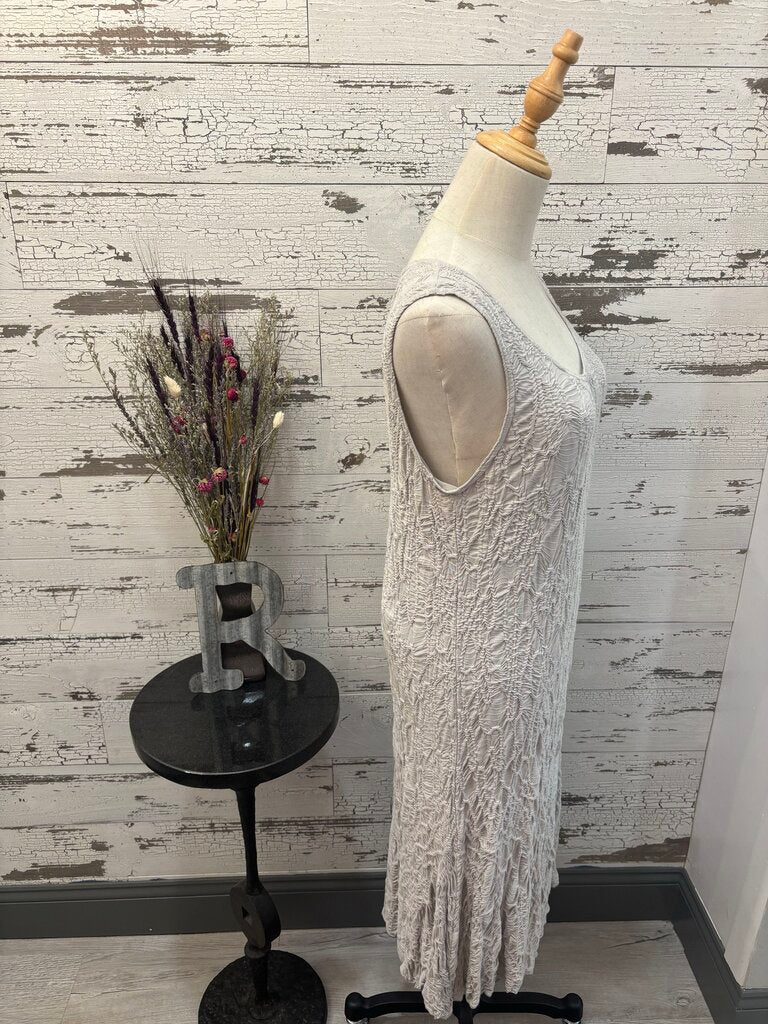 Talk Of The Walk NWT Gray Dress Size: Large