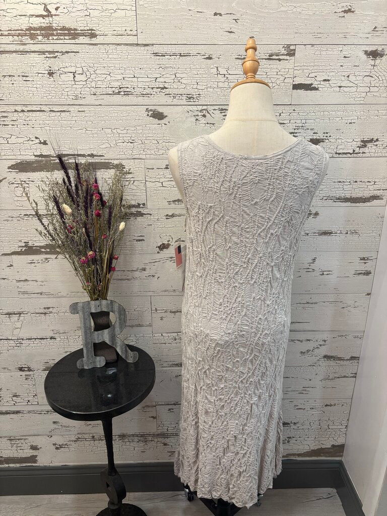 Talk Of The Walk NWT Gray Dress Size: Large