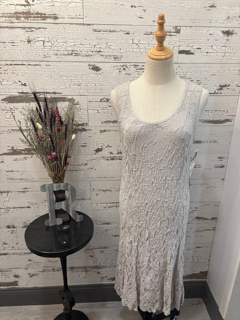 Talk Of The Walk NWT Gray Dress Size: Large