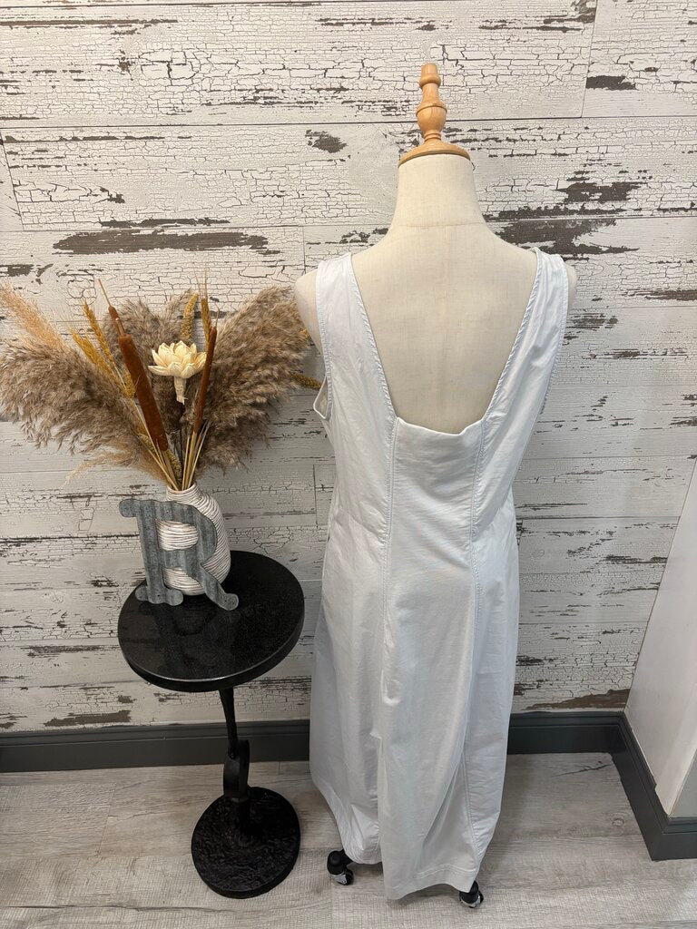 COS Light Gray Dress Size: Large