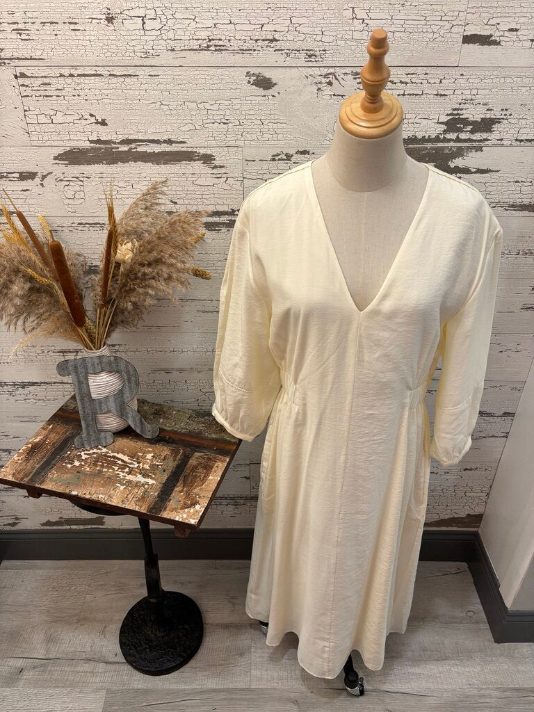 COS NWT Cream Dress Size: 14