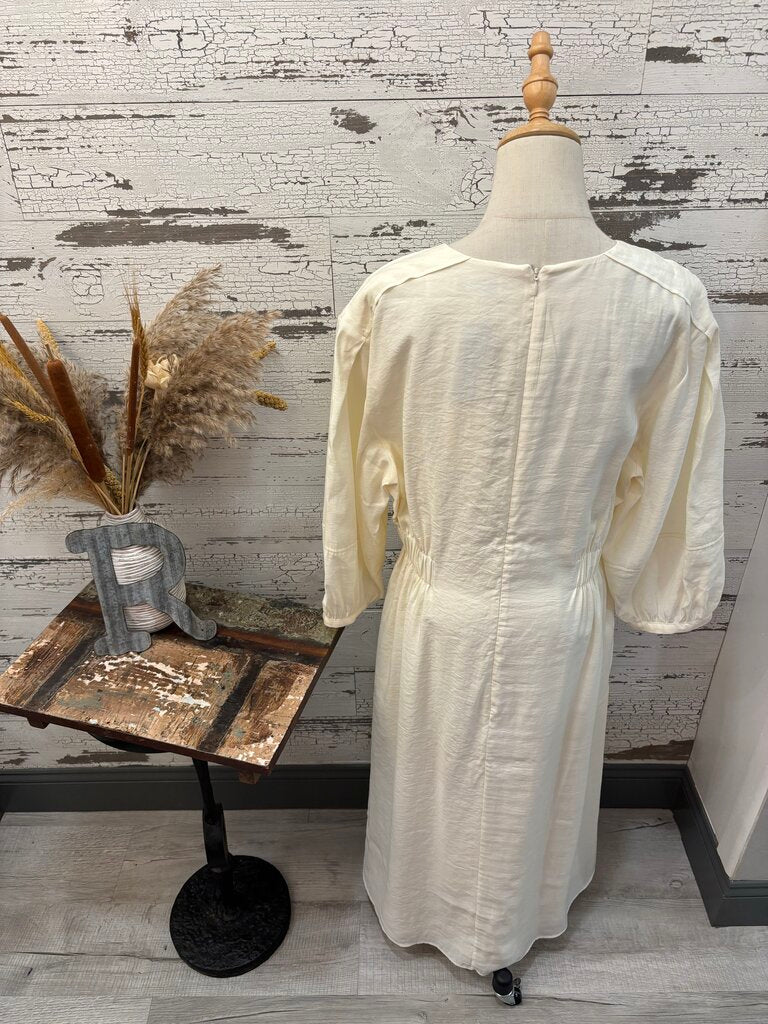 COS NWT Cream Dress Size: 14
