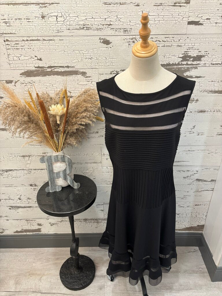 Tadashi Shoji Black Dress Size: XL
