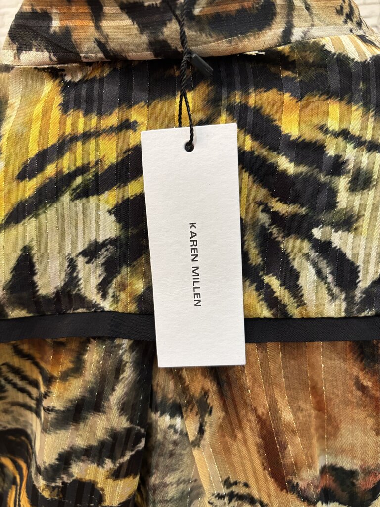 Karen Millen NWT Tiger Print Dress Size: 2