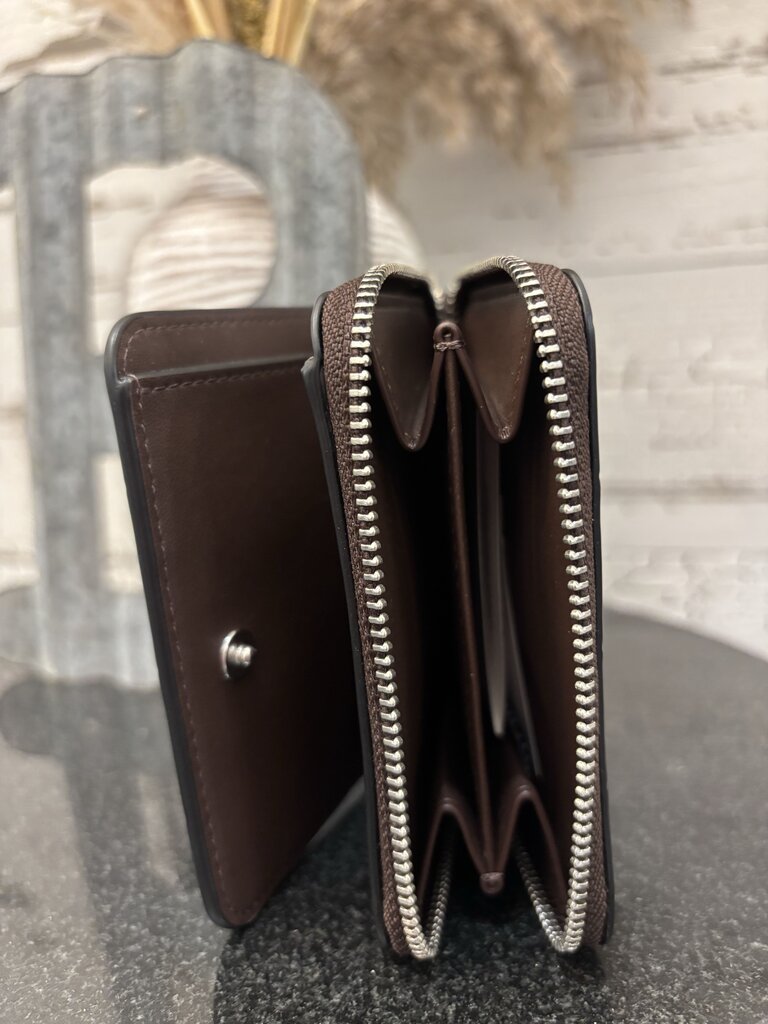 Coach NWT Billfold Brown Wallet