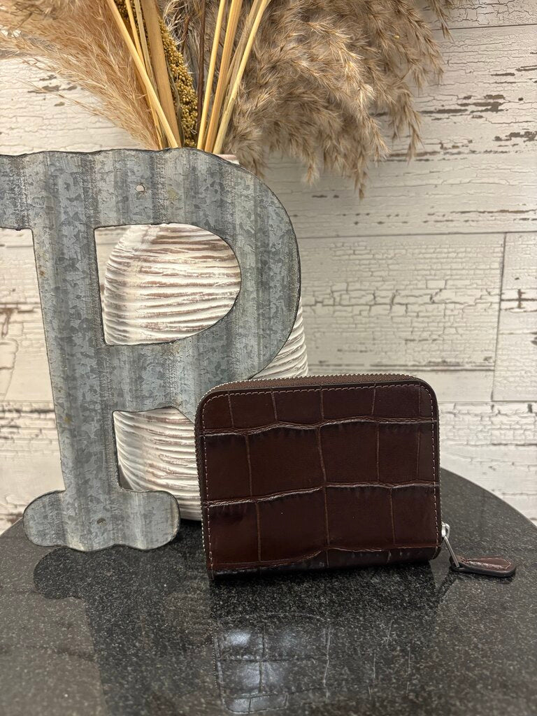 Coach NWT Billfold Brown Wallet