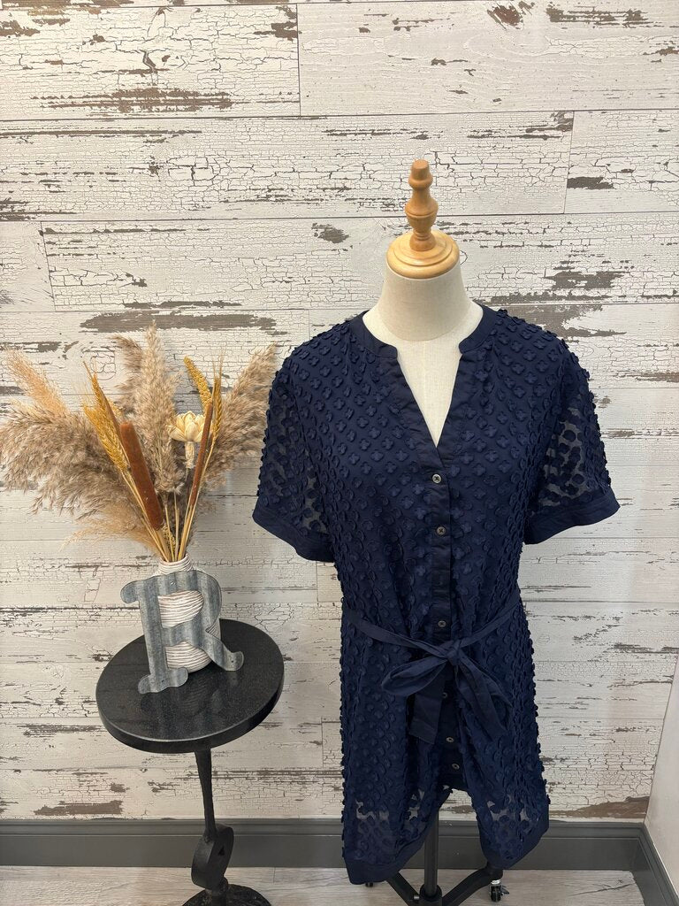 Pookie Sebastian Blue Dress Size: Medium