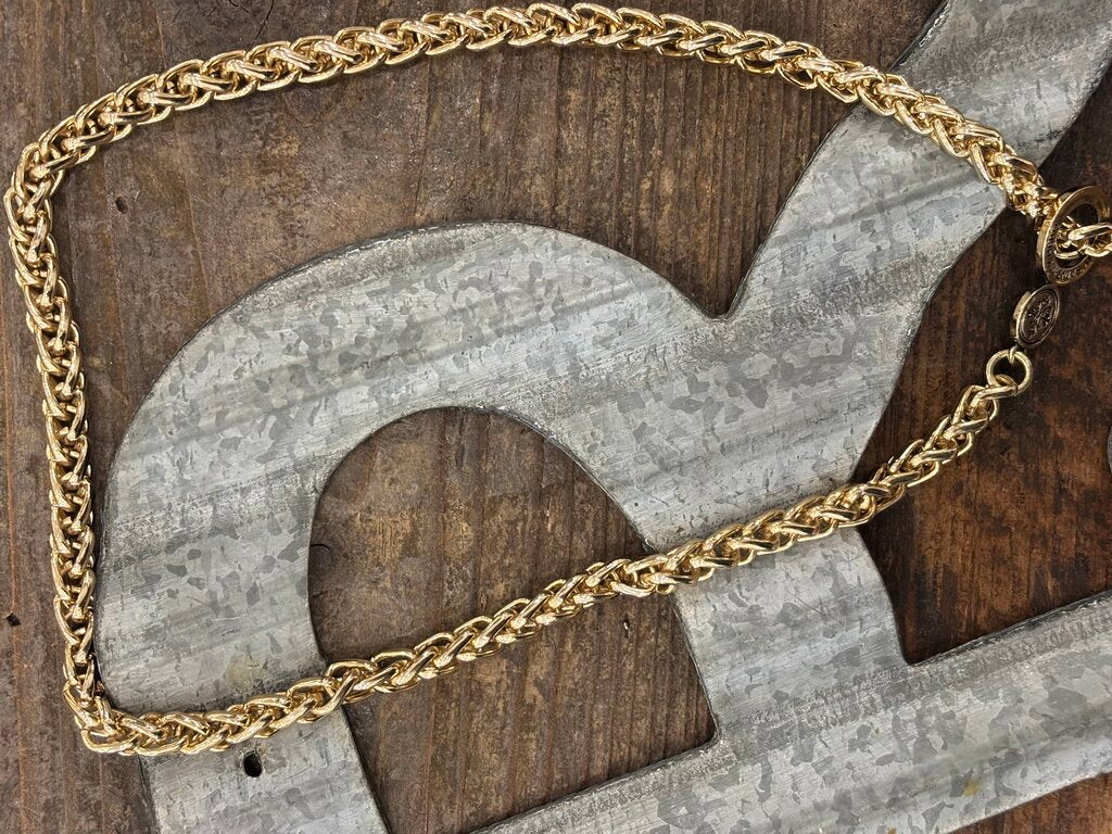 My Saint My Hero Thick Chain Toggle Closure Necklace