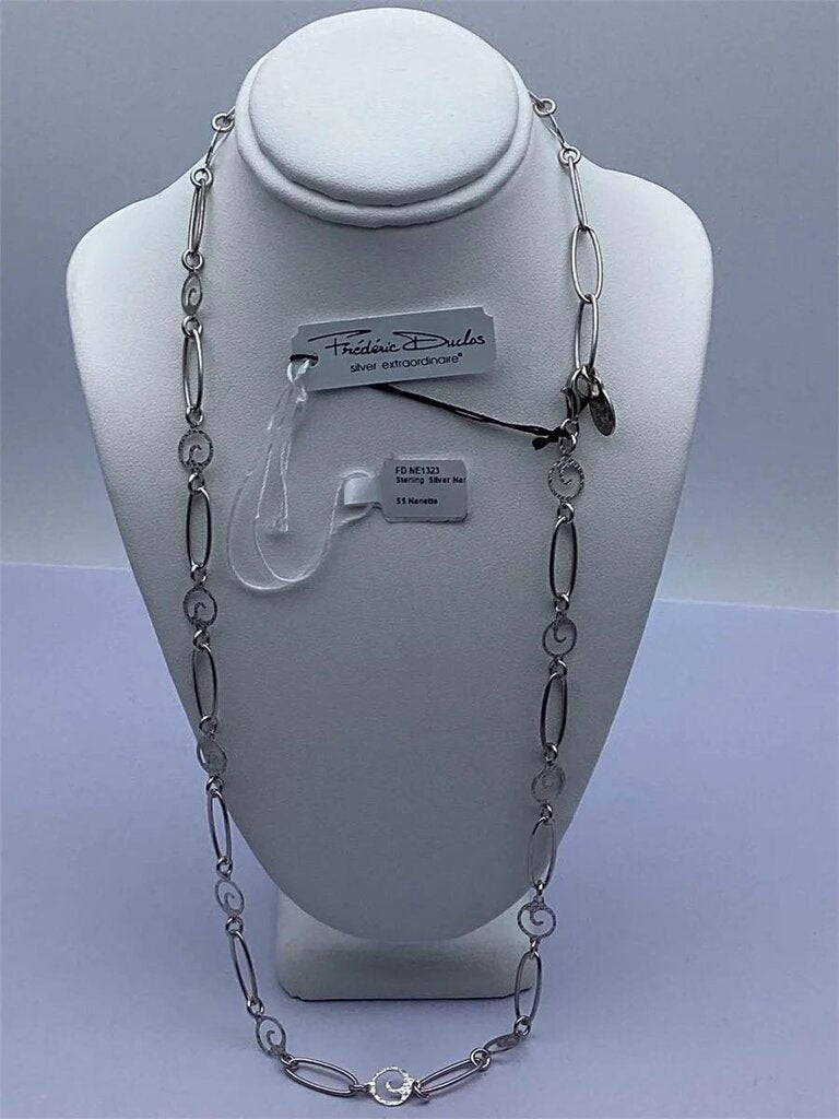 Frederic Duclos NWT Sterling Silver Nanette Necklace