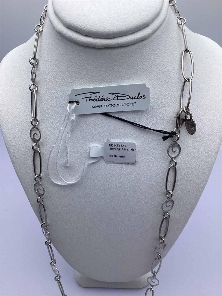 Frederic Duclos NWT Sterling Silver Nanette Necklace