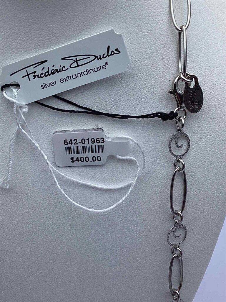 Frederic Duclos NWT Sterling Silver Nanette Necklace